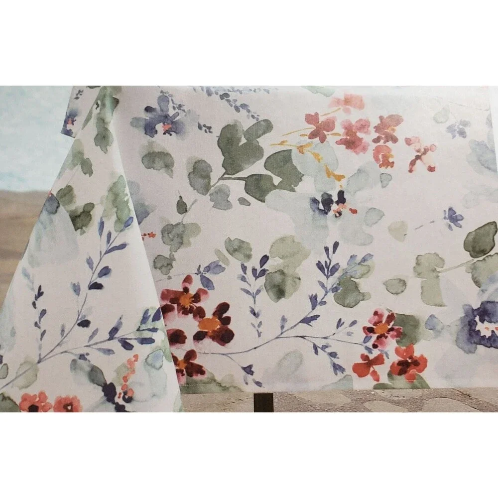 1 Fabric Printed Tablecloth,60